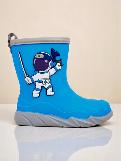 Royalfashion gyerek esőcsizma űrhajóssal Cosmos Boy