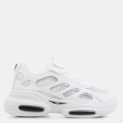 Fehér női sportcipő vastag talppal a Warinától - Sport