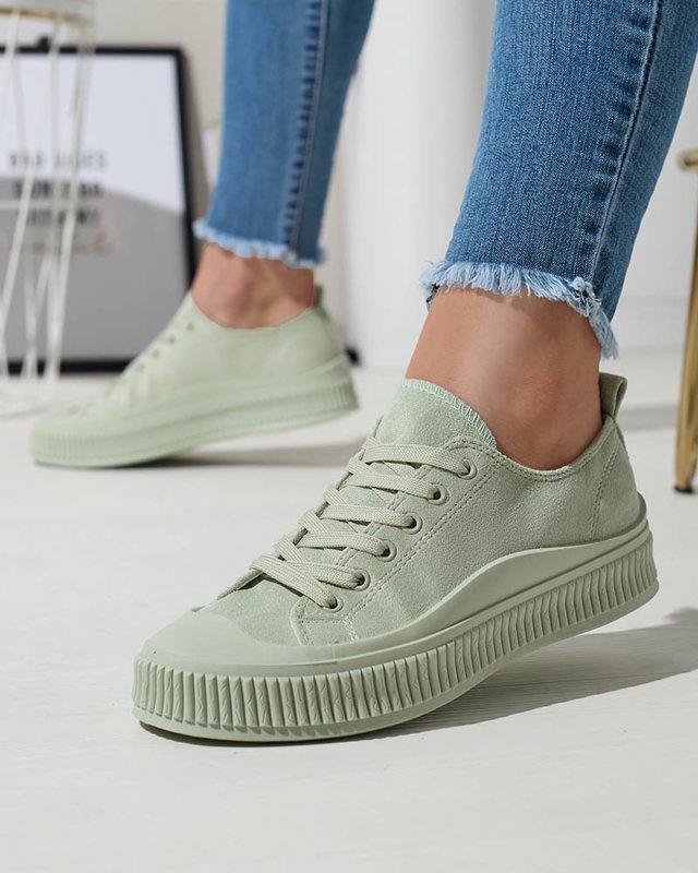 Világoszöld női sportcipő Dollof- Footwear