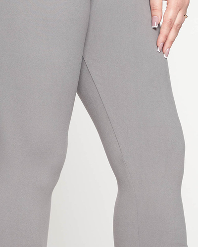 Női 3/4 PLUSZ MÉRET Szürke leggings - Ruházat