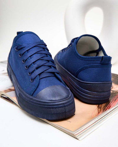 Royalfashion női klasszikus fűzős tornacipő Seleas