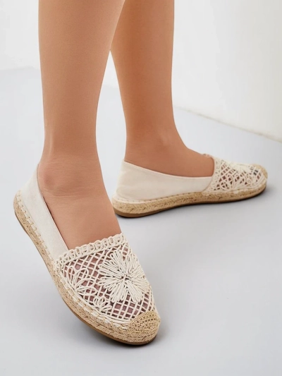 Royalfashion Női perforált espadrilles Verela