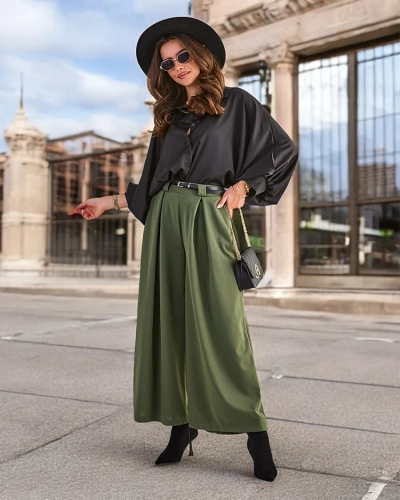 Royalfashion Női széles nadrág