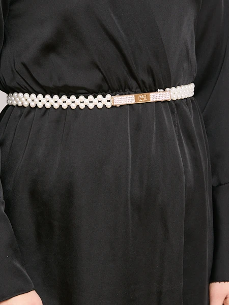 Giulietta Perla női öv, elegáns műanyag csattal, 65-85 cm