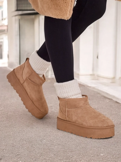 Royalfashion Rövid női hó csizmák Havale