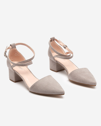 Női szürke szandál oszlopon Crisco - Footwear