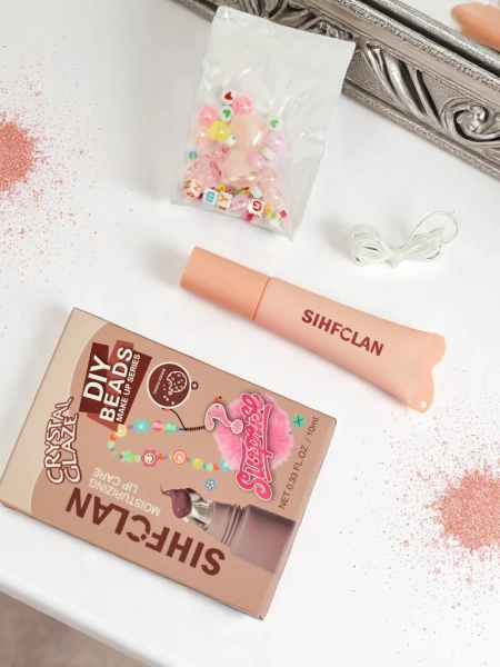 Ajakfény karkötővel Gloss & Charm Cocoa Cookie