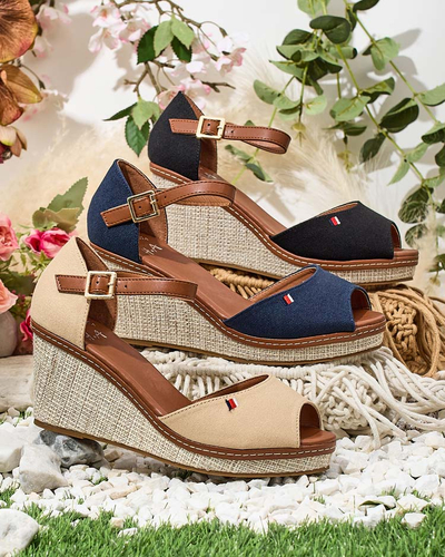 Royalfashion női Temene sarokszandál