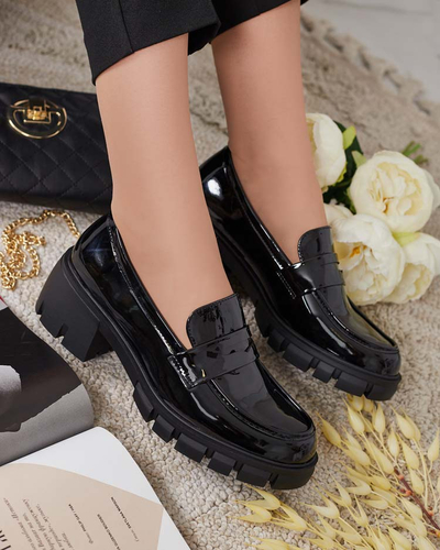 Royalfashion Női mokaszin alacsony posztón Denebel