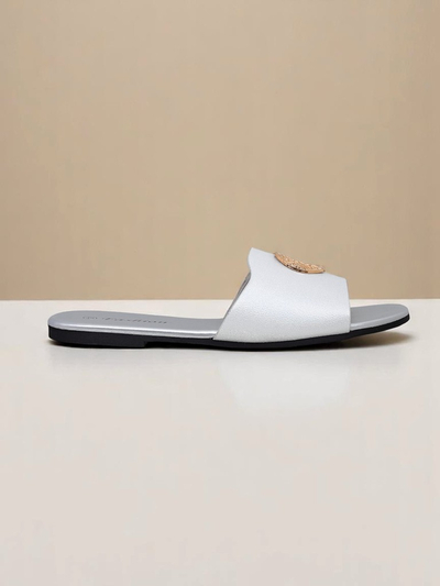 Royalfashion Női lapos talpú papucs Golden Slip