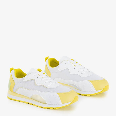 Sárga és fehér színű Mavena cipők - Cipők