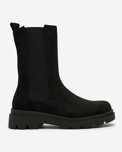 Royalfashion Női csizma fekete színben Opialla