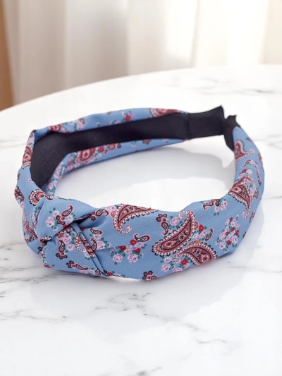 Royalfashion Fonott Mintás Hajpánt Molly Twist