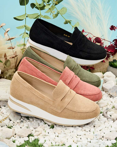 Royalfashion Női alacsony sarkú mokaszin Sirn