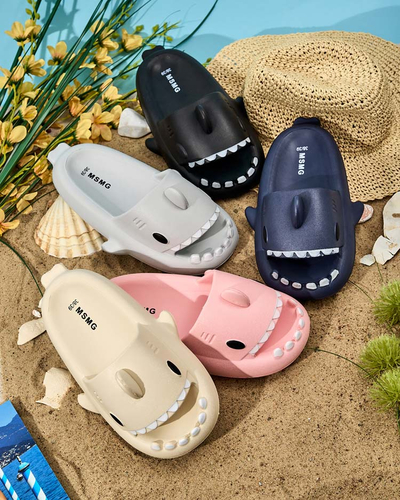 Royalfashion Női gumi cápa flip-flop