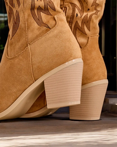 A Royalfashion Női cowboy csizma magas sarkú Holorro