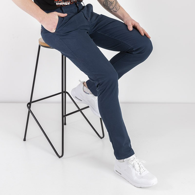 Férfi sötétkék nadrág - Ruházat