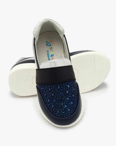 Tengerészkék gyermek slip-on tornacipő Ciarala - Lábbeli