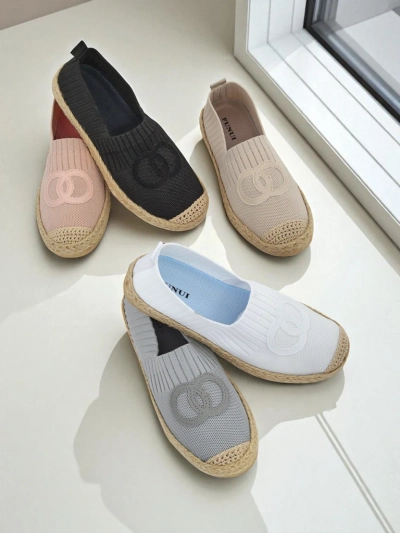 Aurelia Espadrilles Royalfashion Bézs – Lapos bebújós női cipő