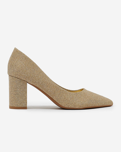 Royalfashion Női Eotira Glitter Stiletto Post Top pumps