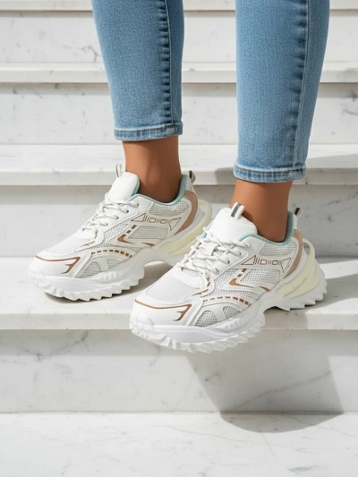 Royalfashion Női sportcipők vastag talpon Nettes