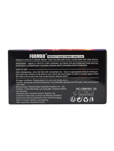 Formbo Grey Styx Argento Grey Hair Clay – divatos hajagyag