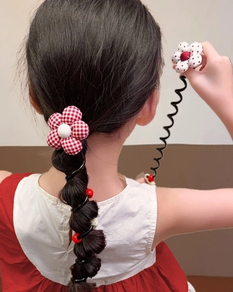 Royalfashion Hajgumi kis virággal Blossom Coil