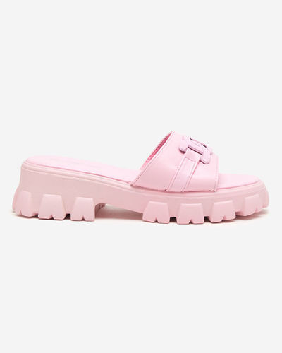 OUTLET Violet női papucs vastagabb talpon Inza-Shoes