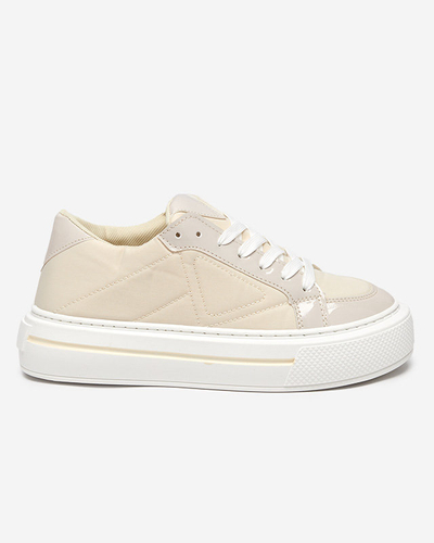 OUTLET Bézs színű női sportcipő Smaqo - Lábbeli