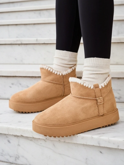 Royalfashion Rövid női hó csizma stílusú csizma Ewioz