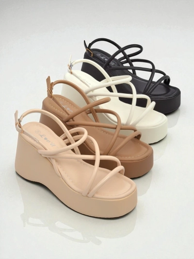Royalfashion Női éktalpas szandál Skyline Straps