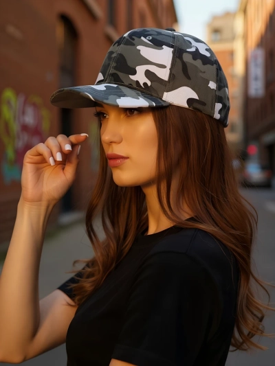 Royalfashion CamoFlex terepmintás baseball sapka