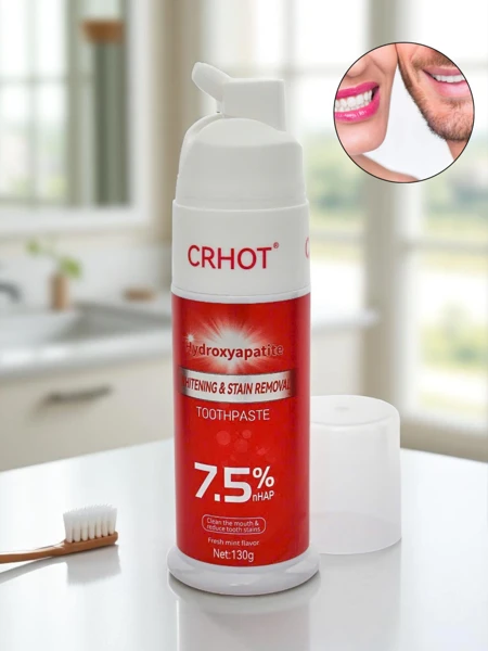 Fehérítő és folteltávolító fogkrém