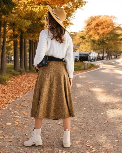 Royalfashion Női midi szoknya