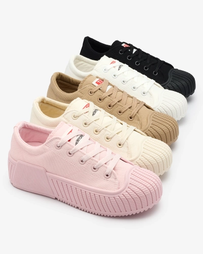 OUTLET Royalfashion Pink Brigera platform sportcipő