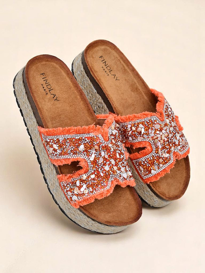 Royalfashion női papucs Candy Candy díszítéssel