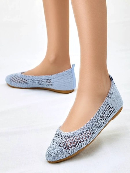 Royalfashion Női perforált balettcipő Annete