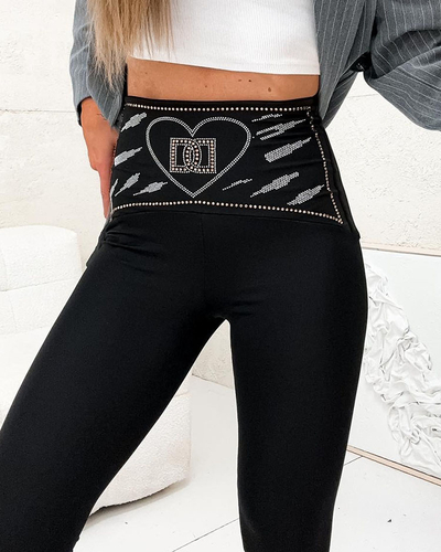 Royalfashion Női leggings cirkófűzővel
