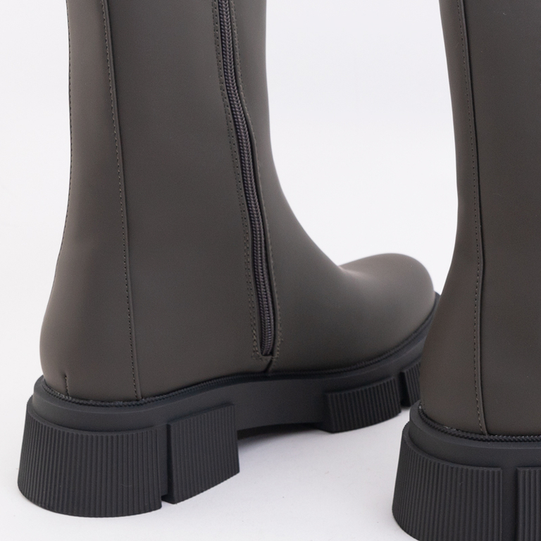 OUTLET Zöld matt Opiu-Footwear csizma