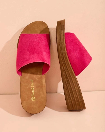 Royalfashion Női Saffil alacsony sarkú flip-flop
