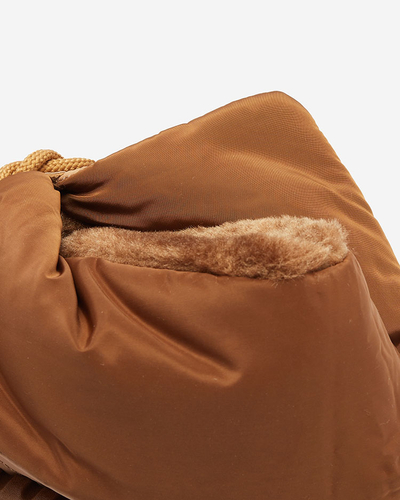 Royalfashion Női csúszós hócsizma barna színben Nevonsis