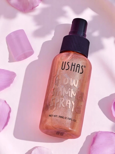 Csillámló arclemosó és testpermet Glitter Glow Shimmer Spray MoonLight