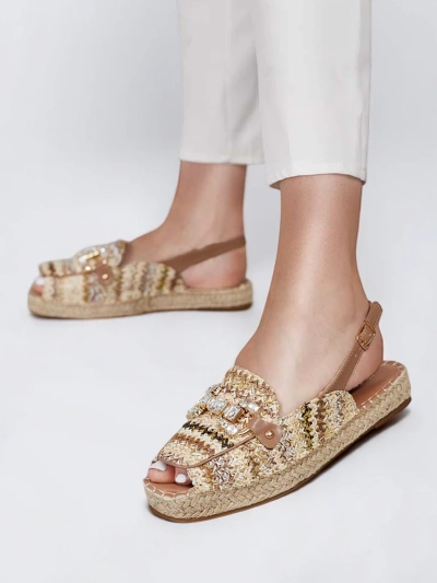 Royalfashion Női espadrilles nyitott orral