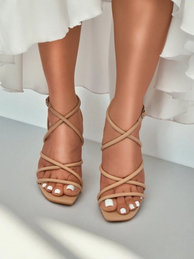 Royalfashion Női vastag sarkú szandálok Elysia