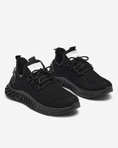 Royalfashion Női szövet sportcipő fekete színben Ltoti