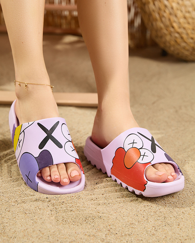 OUTLET Violet női papucs Elmino - Lábbeli