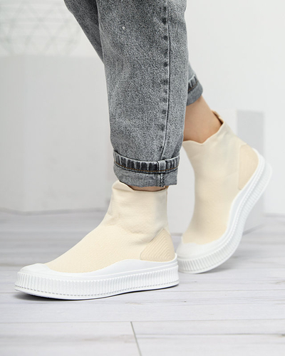 Bézs Női Bejoko tornacipő - Lábbeli