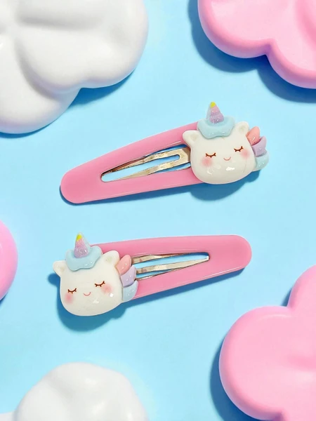 Színes hajcsatok Angelicornia