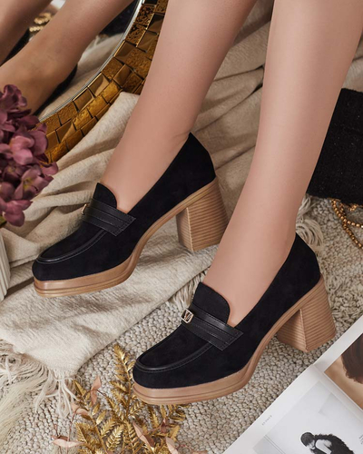 Royalfashion Női mokaszinok posztón Lemaneg