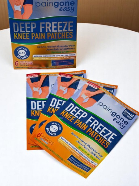 Hűsítő fájdalomcsillapító tapasz térdre (6 db)